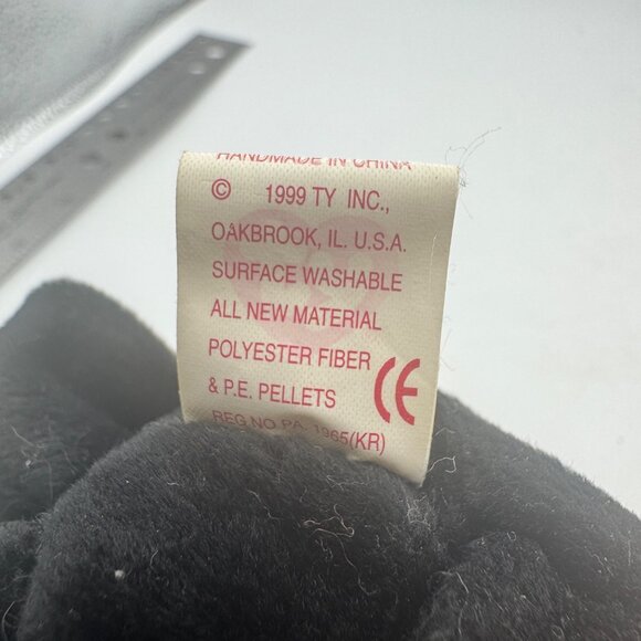 Retired Ty Beanie Baby Mooch The Monkey  Tags 1998 Errors RARE - Picture 5 of 8